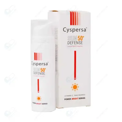 سیسپرسا فلوئید ضدآفتاب SPF50با خاصیت ضدلک 50ML