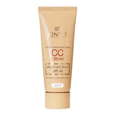 سینره سی سی کرم SPF40 کرم پودر روشن کننده با Light