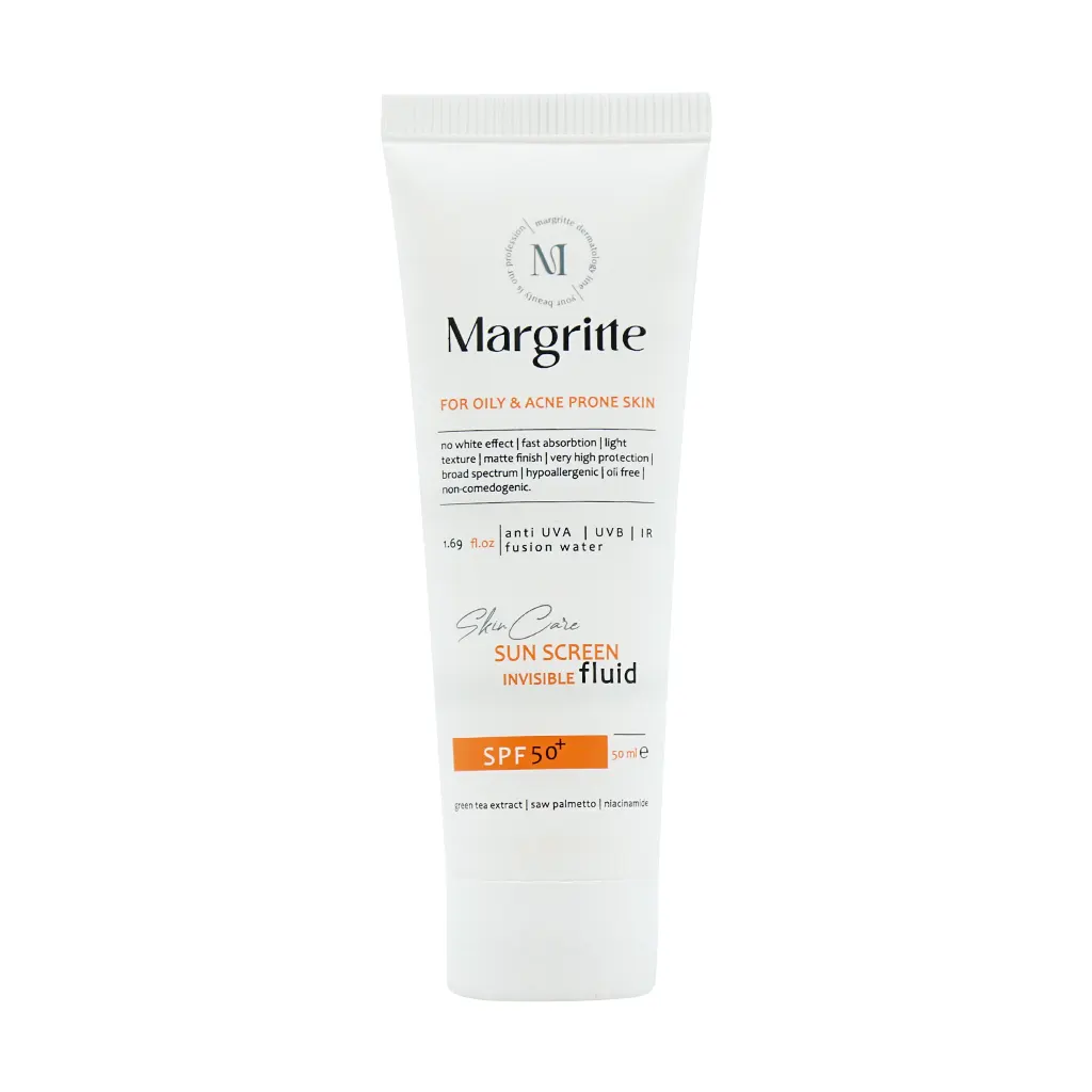 مارگریت ضدآفتاب فلوئیدی پوست چرب و آکنه SPF50 - تصویر 2