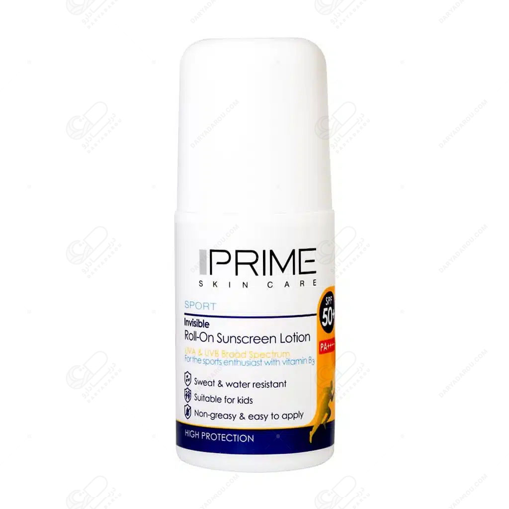 لوسیون ضدآفتاب رول-آن +SPF50 پرایم (++++PA)