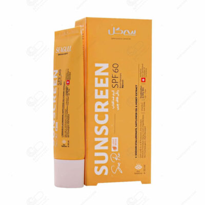 سی گل کرم ضد آفتاب رنگی بژروشن فاقد چربی SPF 60 چرب و مختلط