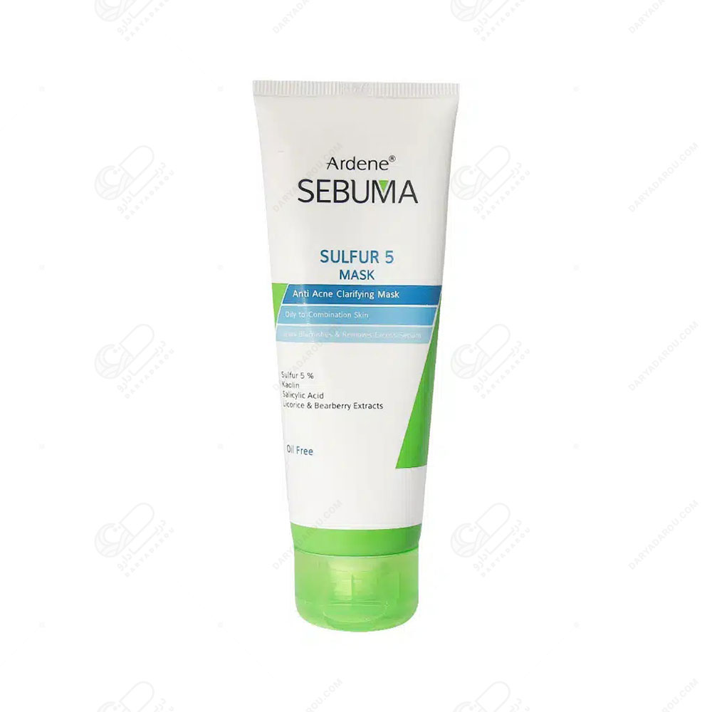 آردن سبوما-ماسک ضد جوش و پاکسازی کننده SULFUR 5 MASK - تصویر 2