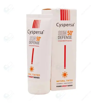سیسپرسا کرم ضدآفتاب رنگی طبیعی روشن کننده SPF50