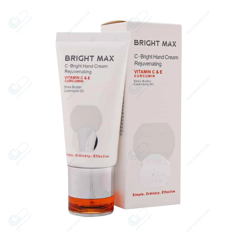 برایت مکس کرم دست و ناخن C برایت 50ML