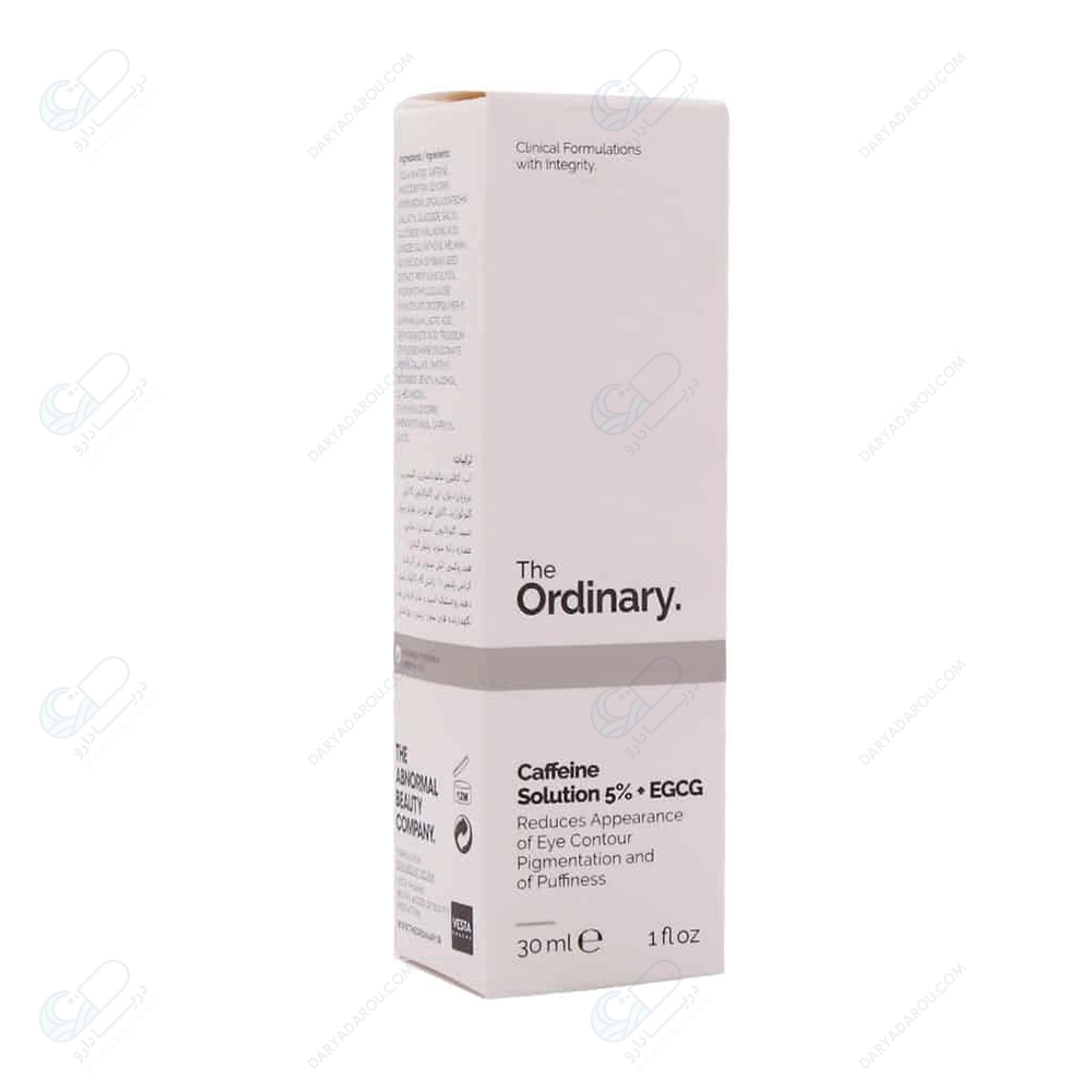 اوردینری سرم دور چشم کافئین + (EGCG) مناسب انواع پوست- وستا فارما