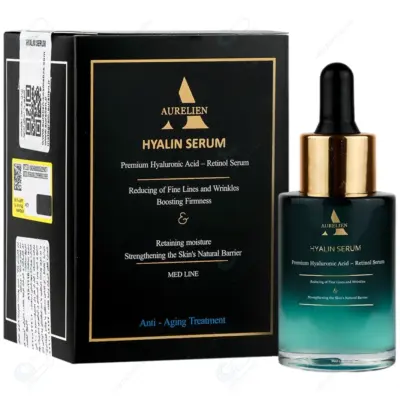 اورلین سرم پوست صورت حاوی هیالورونیک اسید رتینول30میل HYALIN SERUM