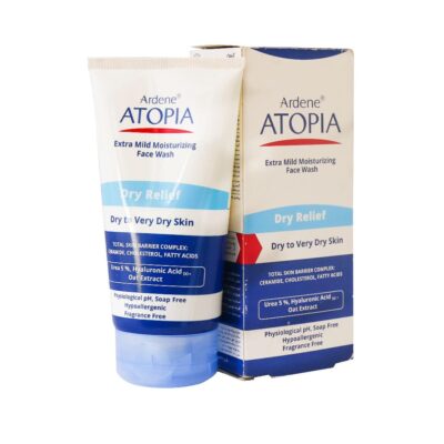 آردن آتوپیا Dry Relief لوسیون شوینده و مرطوب‌کننده صورت (اوره ۵%) (پوست خشک و خیلی خشک)