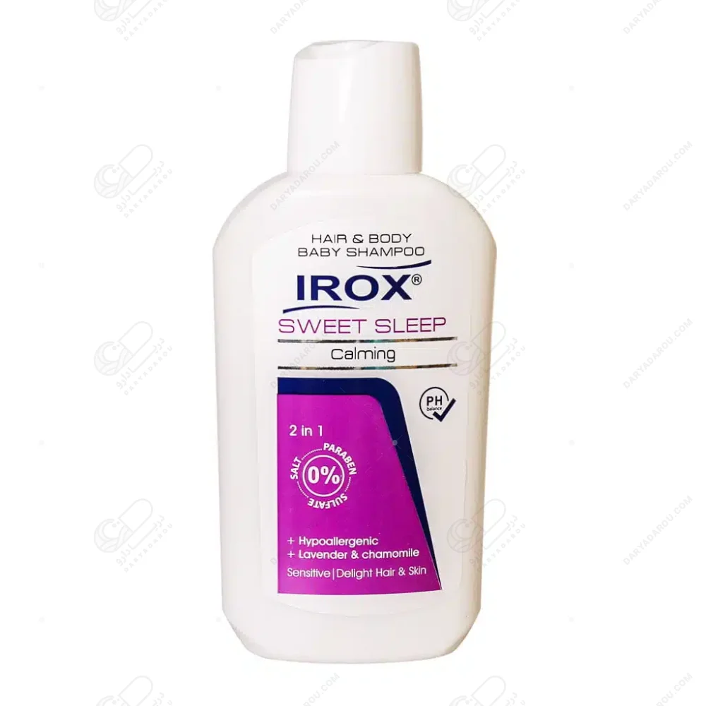 ایروکس شامپو سر و بدن بچه سوییت اسلیپ 2 در 1 حجم 200 گرم