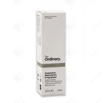 اوردینری سرم گرن اکتیو رتینوئید 5% در اسکوالان مناسب چروک های سطحی پوست - وستا فارما