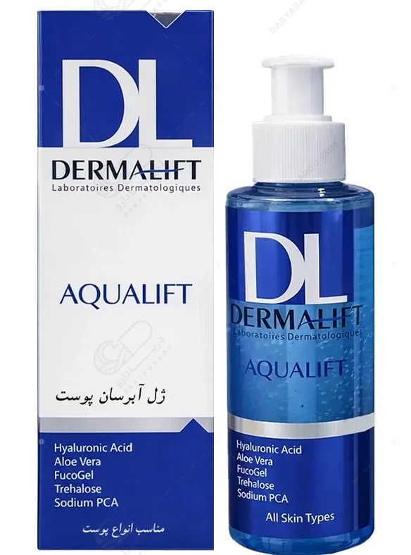 درمالیفت کرم ژل آبرسان انواع پوست آکوالیفت - تصویر 2