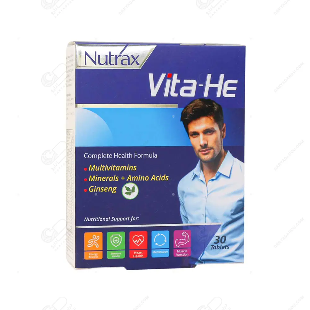 وایتاهی نوتراکس قرص 30 عددی- مولتی ویتامین تخصصی آقایان