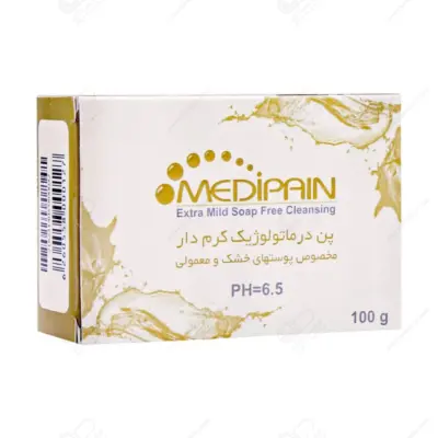 مدیپن پن درماتولوژیک کرم دار مخصوص پوست‌ خشک 100 گرم