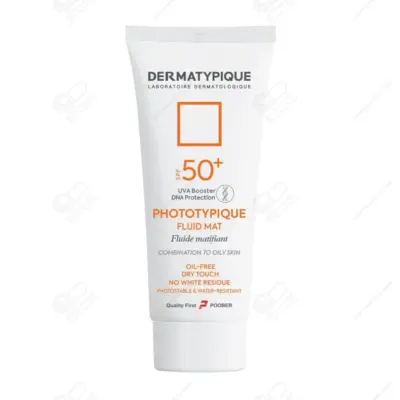 درماتیپیک ضد آفتاب فلویید مت (بی رنگ پوست چرب) +spf50