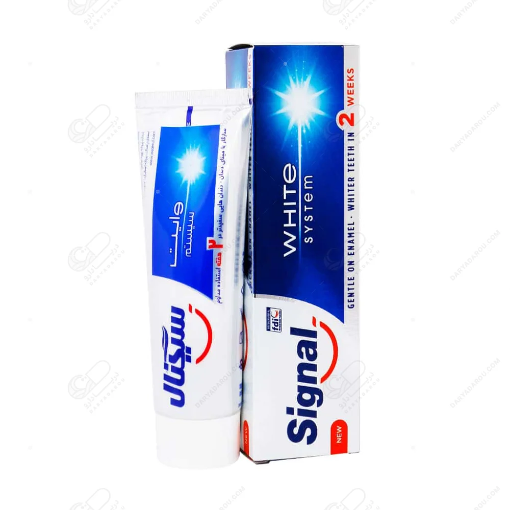 سیگنال خمیردندان White System سفید کننده دندان 75 میلیلیتر - تصویر 3