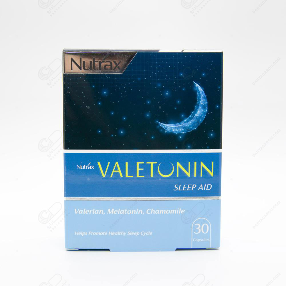 والتونین نوتراکس کپسول 30 عددی- مکمل بهبود کیفیت خواب (Valetonin)