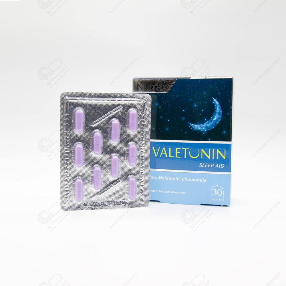 والتونین نوتراکس کپسول 30 عددی- مکمل بهبود کیفیت خواب (Valetonin) - تصویر 5