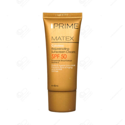 کرم ضدآفتاب جوان‌کننده فاقد رنگ SPF 50 پرایم
